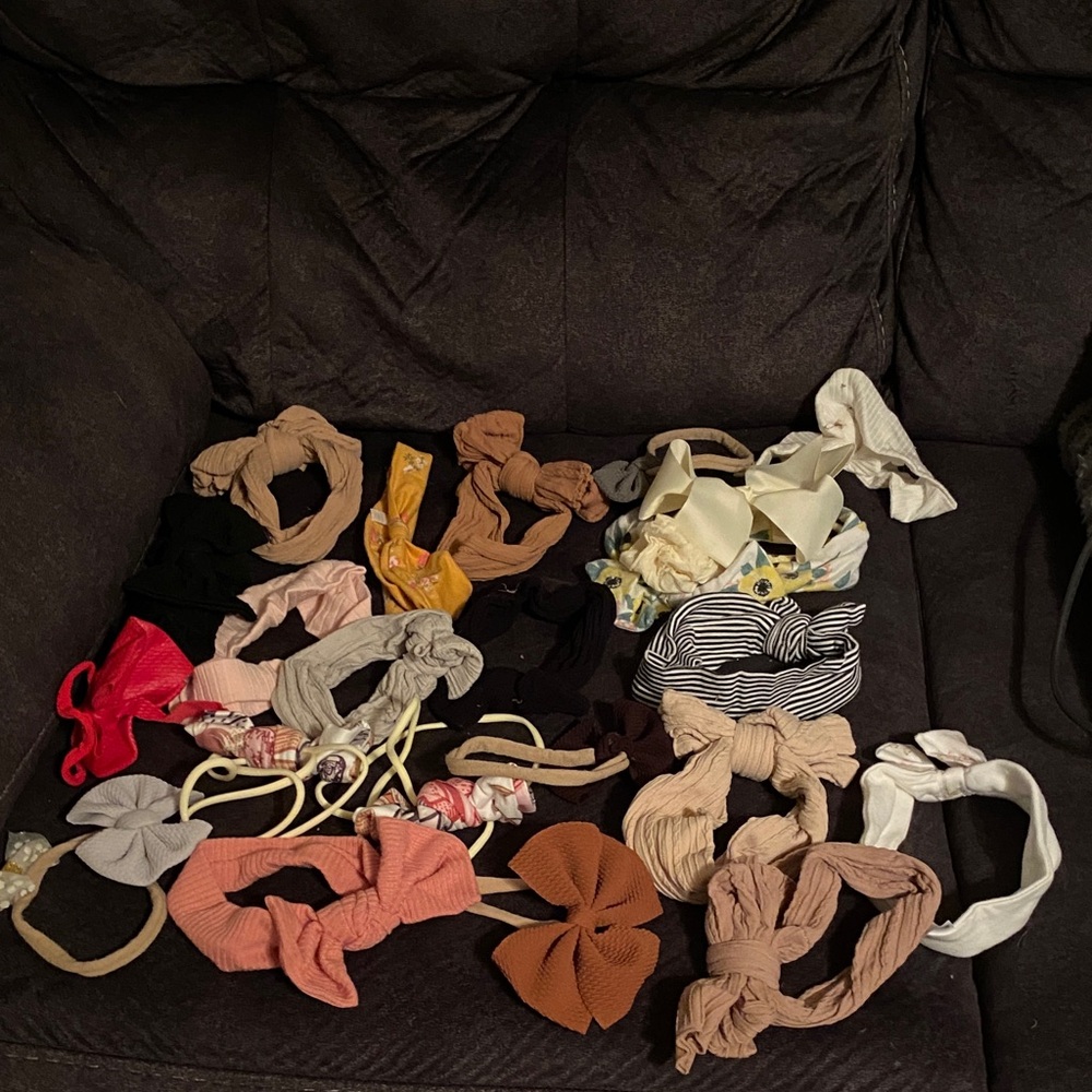 20 Assorted Kids Headbands Set